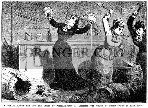 ladies of Fredericktown abloished the trafic of ardent spirits