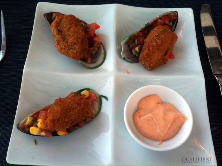 margarita mussels dish