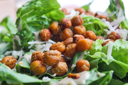 Chickpea Croutons