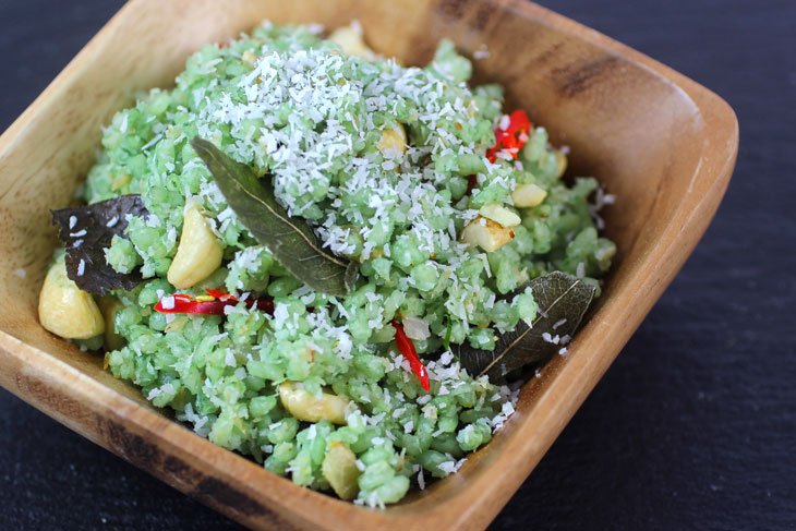 Coconut Jade Rice Recipe