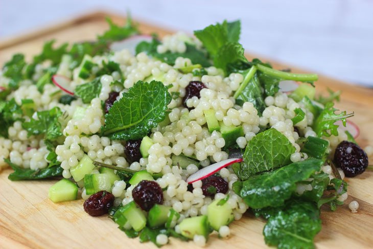 Cucumber and Mint Couscous Salad