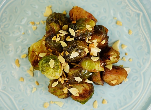 Honey Miso Brussel Sprouts