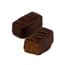 [178133] Gianduja Dark Chocolate Bonbon Hazelnut Praline and Crêpe 100 g