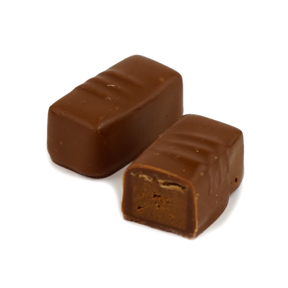[178134] Gianduja Milk Chocolate Bonbon Hazelnut Praline and Crêpe 100 g