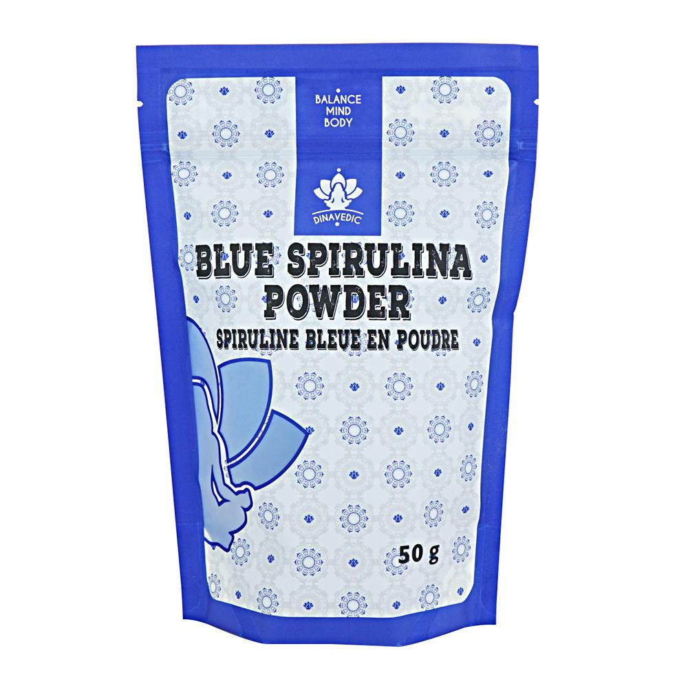 Blue Spirulina Powder 50 g Dinavedic