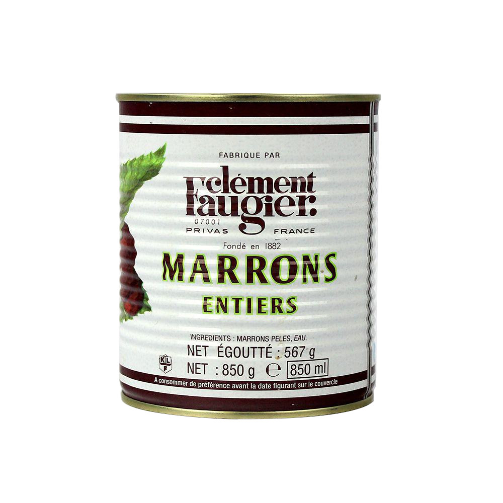 Marrons Entiers (567g Net) 850 g Faugier