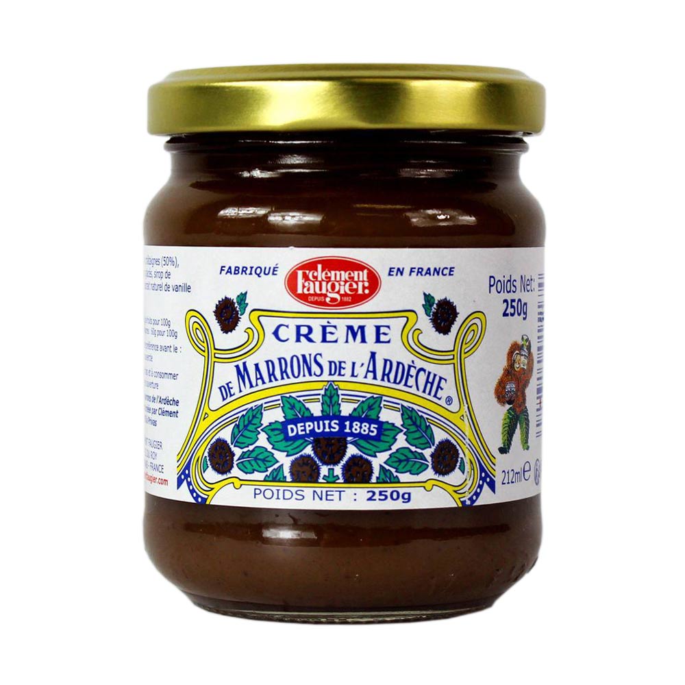 Chestnut Spread Sweetened Jar 250 g Faugier