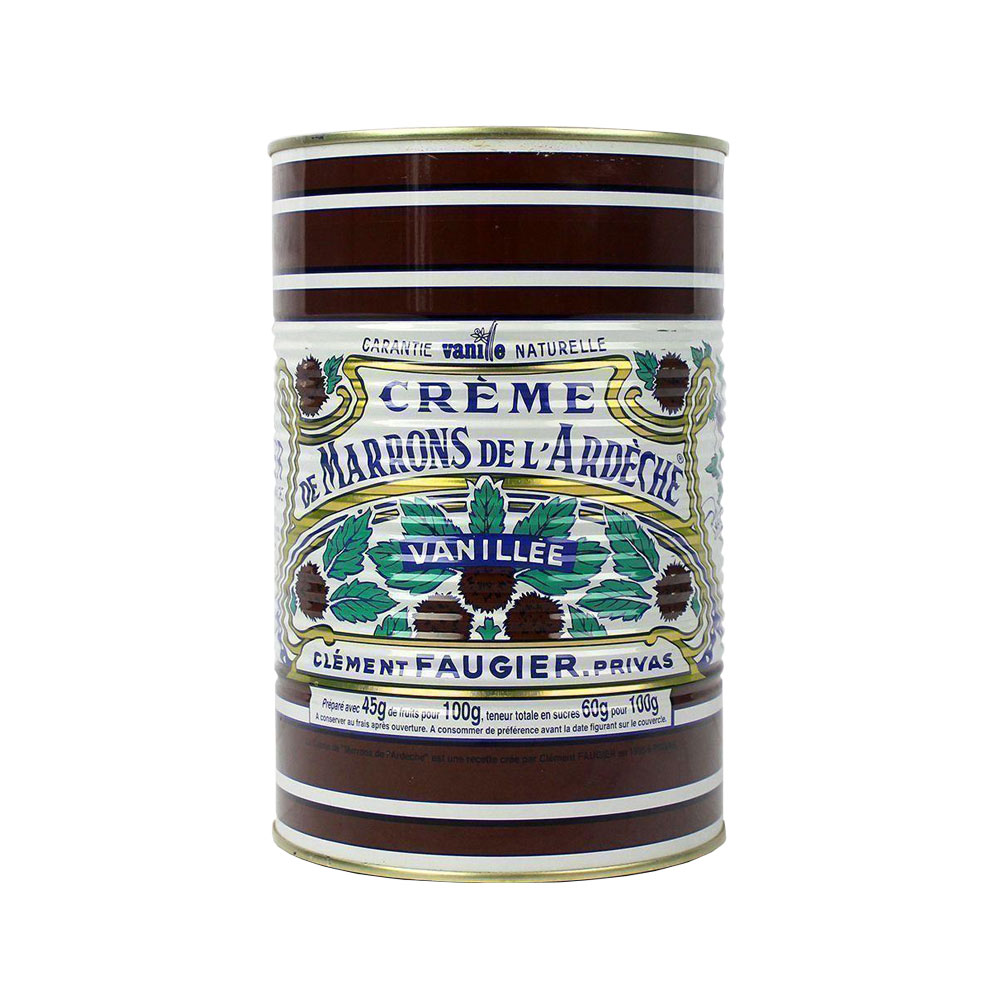 Crème de Marrons (en GROS) Conserve Tinned 5 kg Faugier
