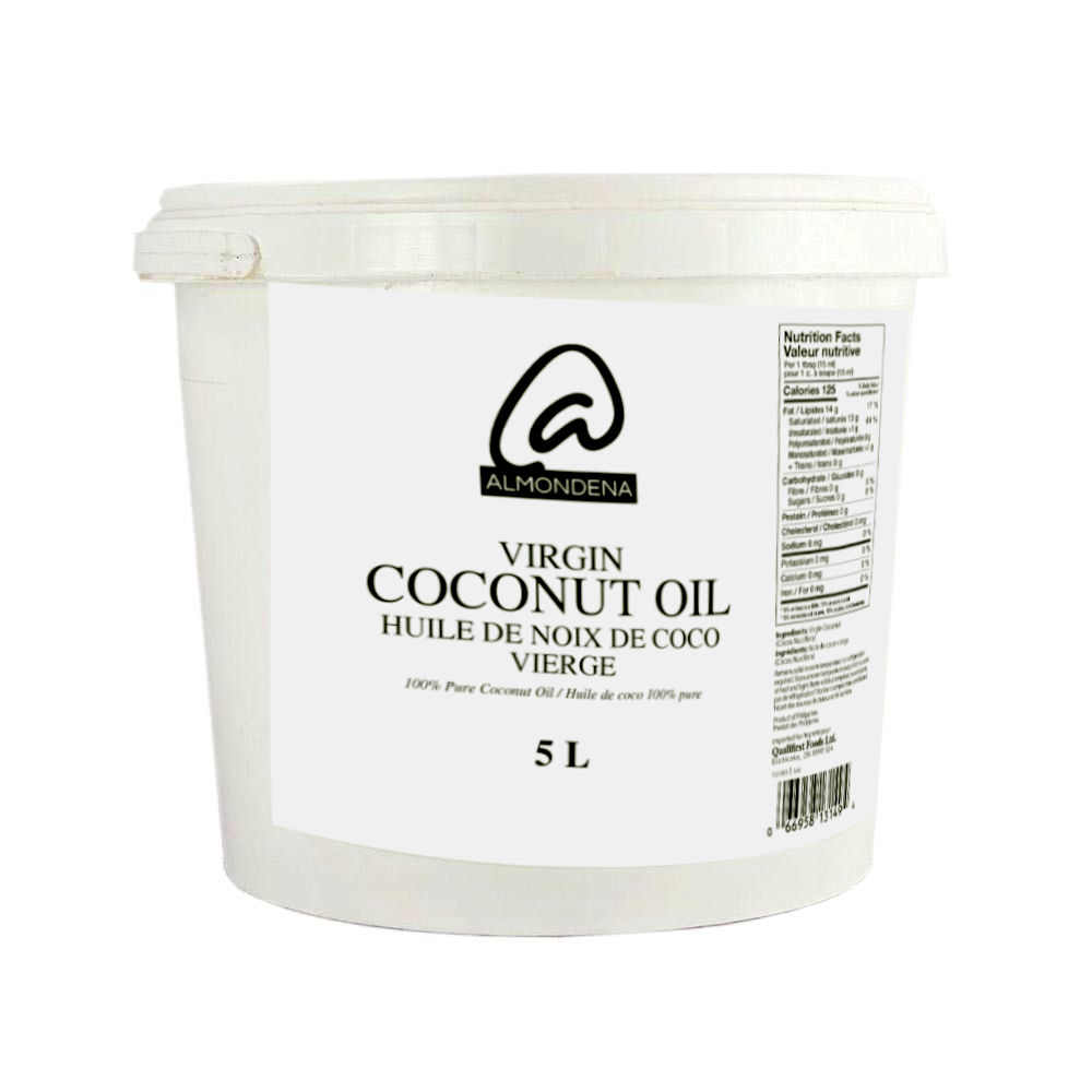 Coconut Oil (Virgin) Organic - 5 L Almondena