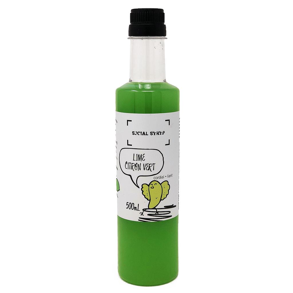 Sirop de Citron Vert 500 ml Social Syryp
