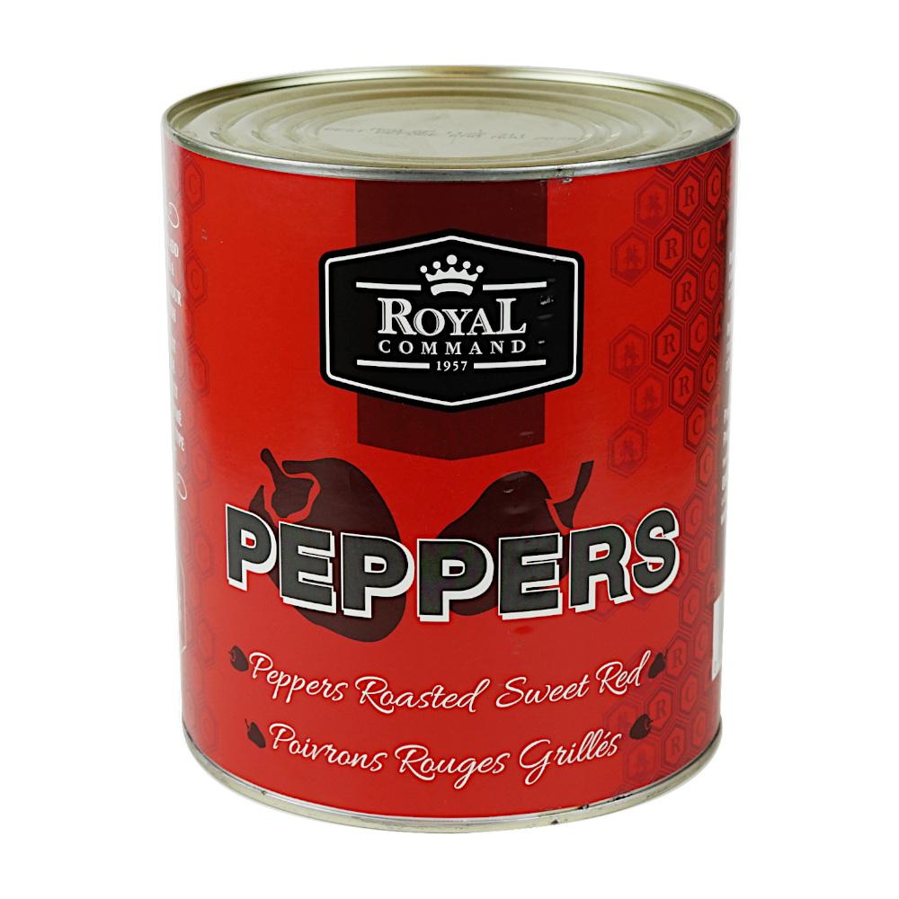 Peppers Roasted Sweet Red 3 kg Royal Command