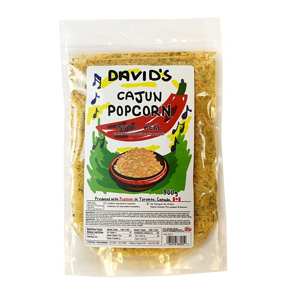 Cajun Popcorn Insta-Meal 300 g Davids