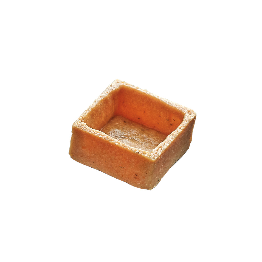 Mini tarte salée carrée 32mm 216 pc La Rose Noire