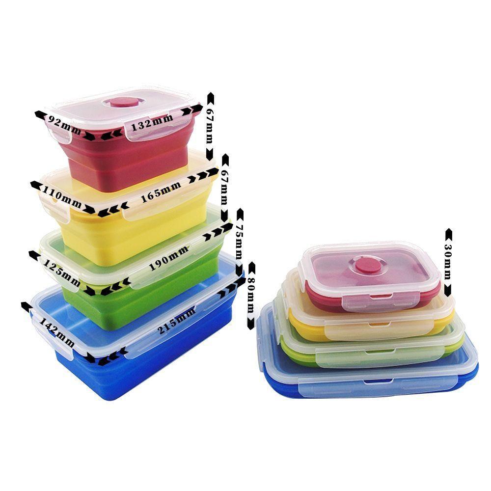 Lunchbox Silicone Foldable Assorted Artigee