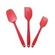Spatula & Spoon Silicone Red Set 1 pc Artigee