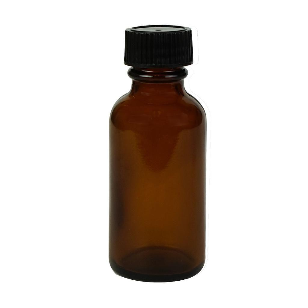 Bottle Glass (Boston) with Cap 12 ct Royal Command