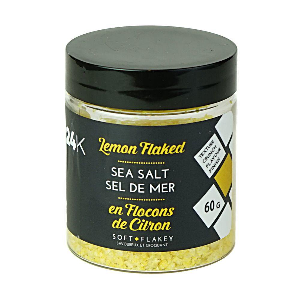 Lemon Flakes Salt 60 g 24K