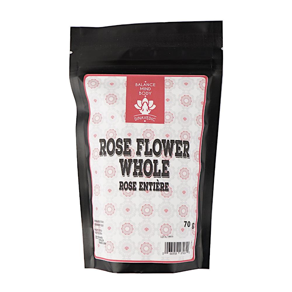 Rose Flower Whole 70 g Dinavedic