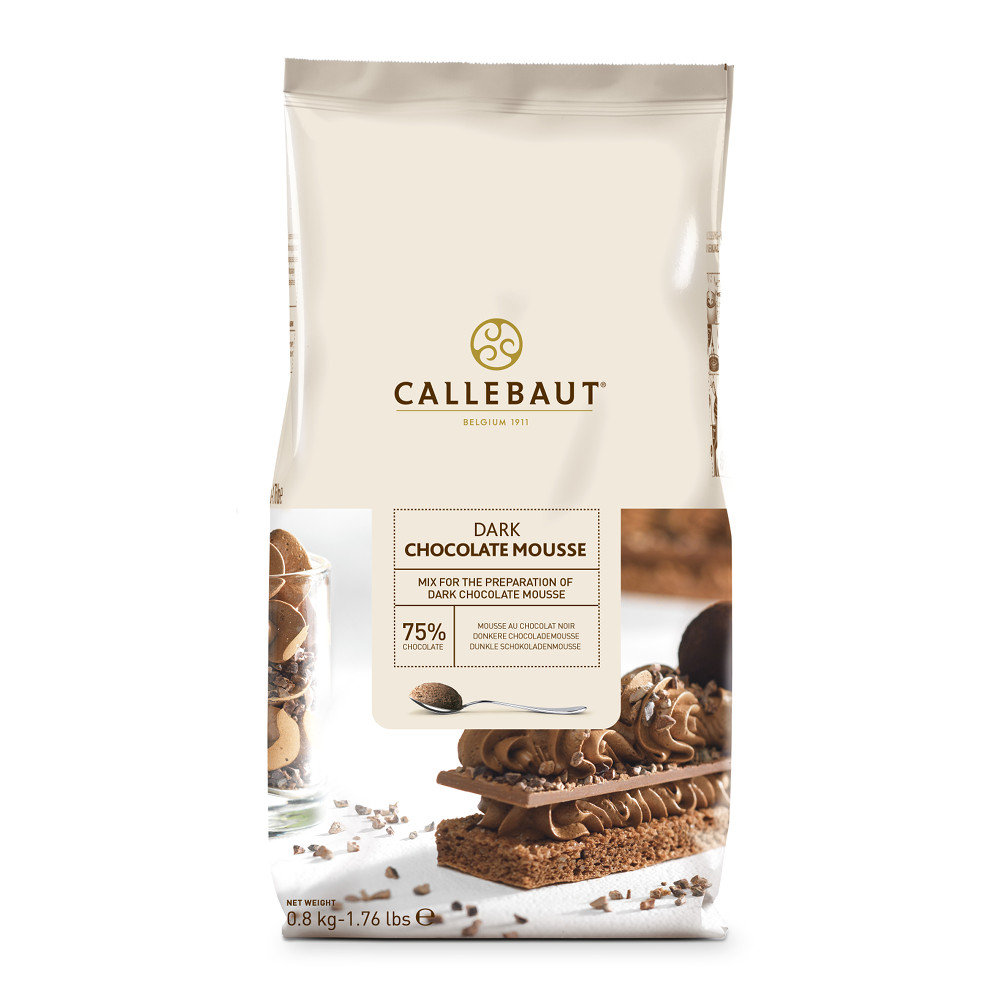 Dark Chocolate Mousse Powder - 800 g Callebaut