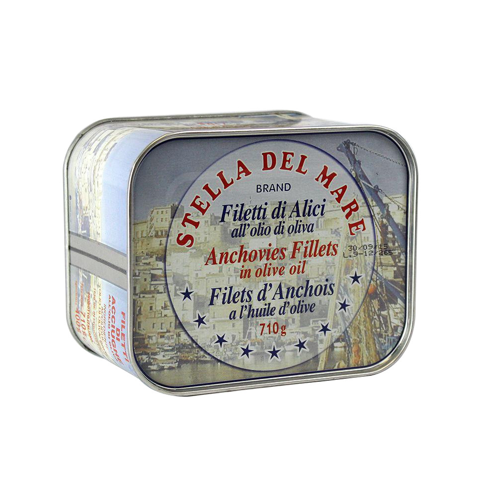 Anchovy Fillet in Olive Oil - 710 g Stella