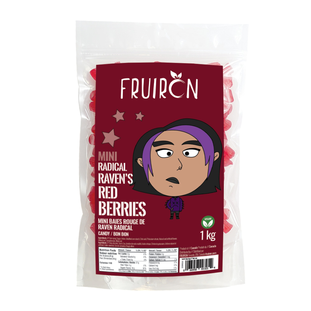 Radical Raven's Mini Red Berries - 1 kg Fruiron