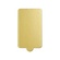 Rectangle Mini Cake Base Board Gold 100x60mm 5000 pc Artigee