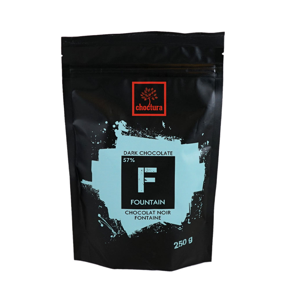 Dark 57% Fountain Chocolate - 250 g Choctura