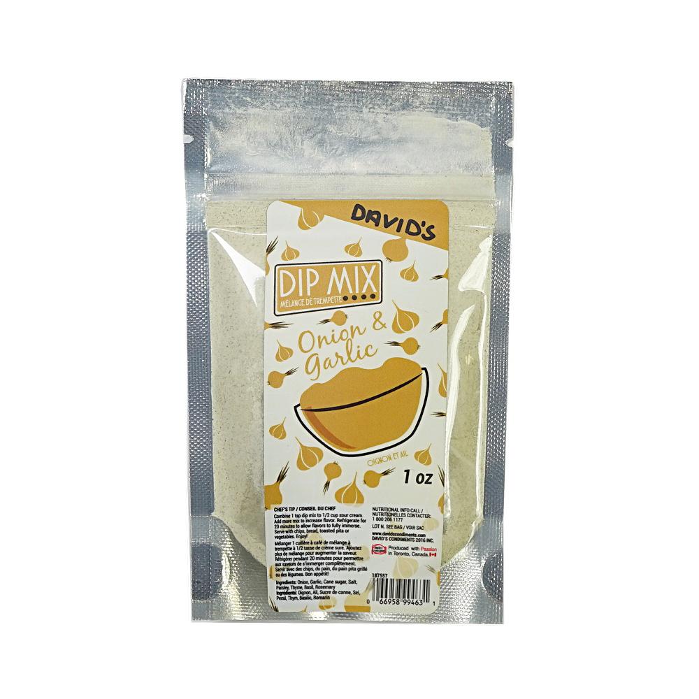Onion and Garlic Dip Mix 1 oz Davids