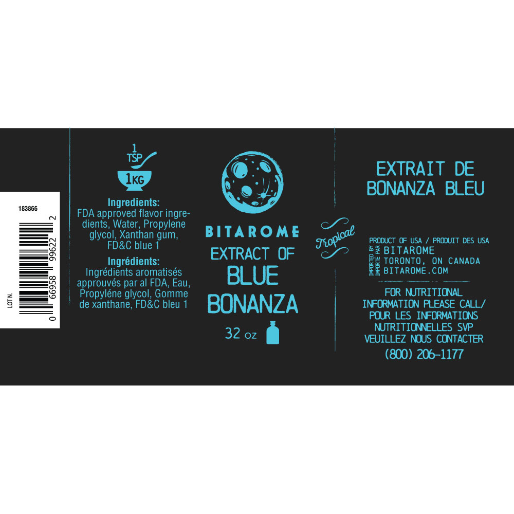 Blue Bonanza Extract - 32 oz Bitarome