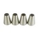 Piping Nozzles - Russian Set 4pc Artigee