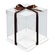 Boîte à gâteaux transparente 17x17x20.5cm 17x17x20.5cm 50 pc Artigee