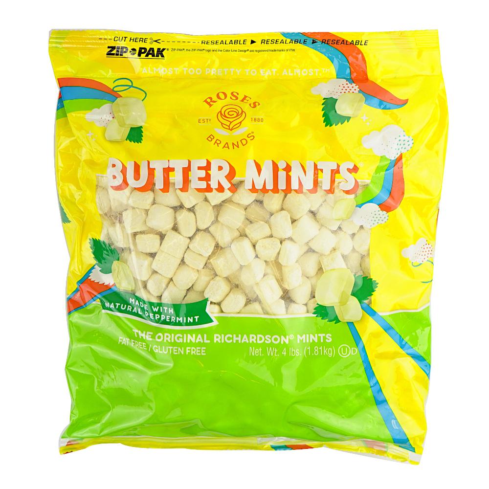 Butter Mints Yellow 4 lbs Richardson