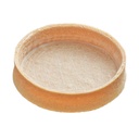 Vanilla Tart Shells Round Extra Large 100mm 40 pc La Rose Noire