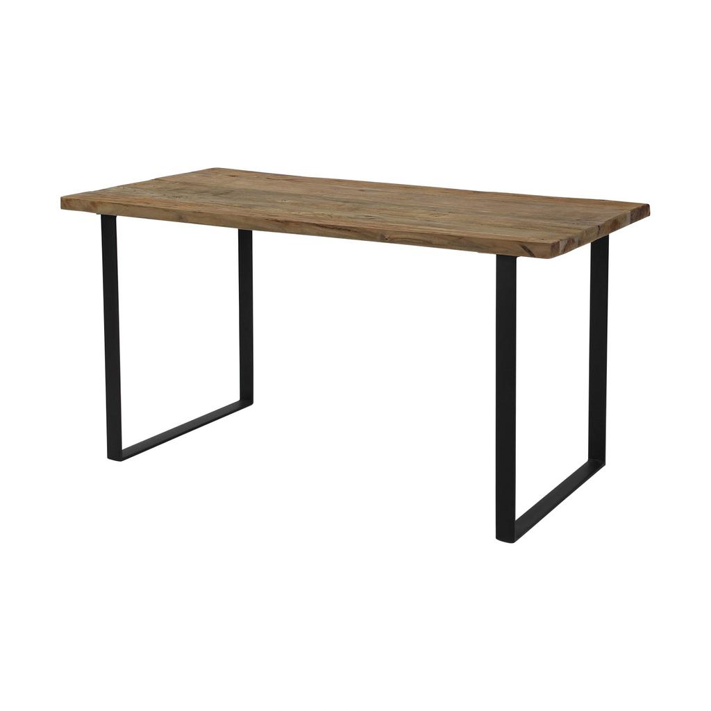 Borje Reclaimed Wood Dining Table - Rustic Finish Wudern