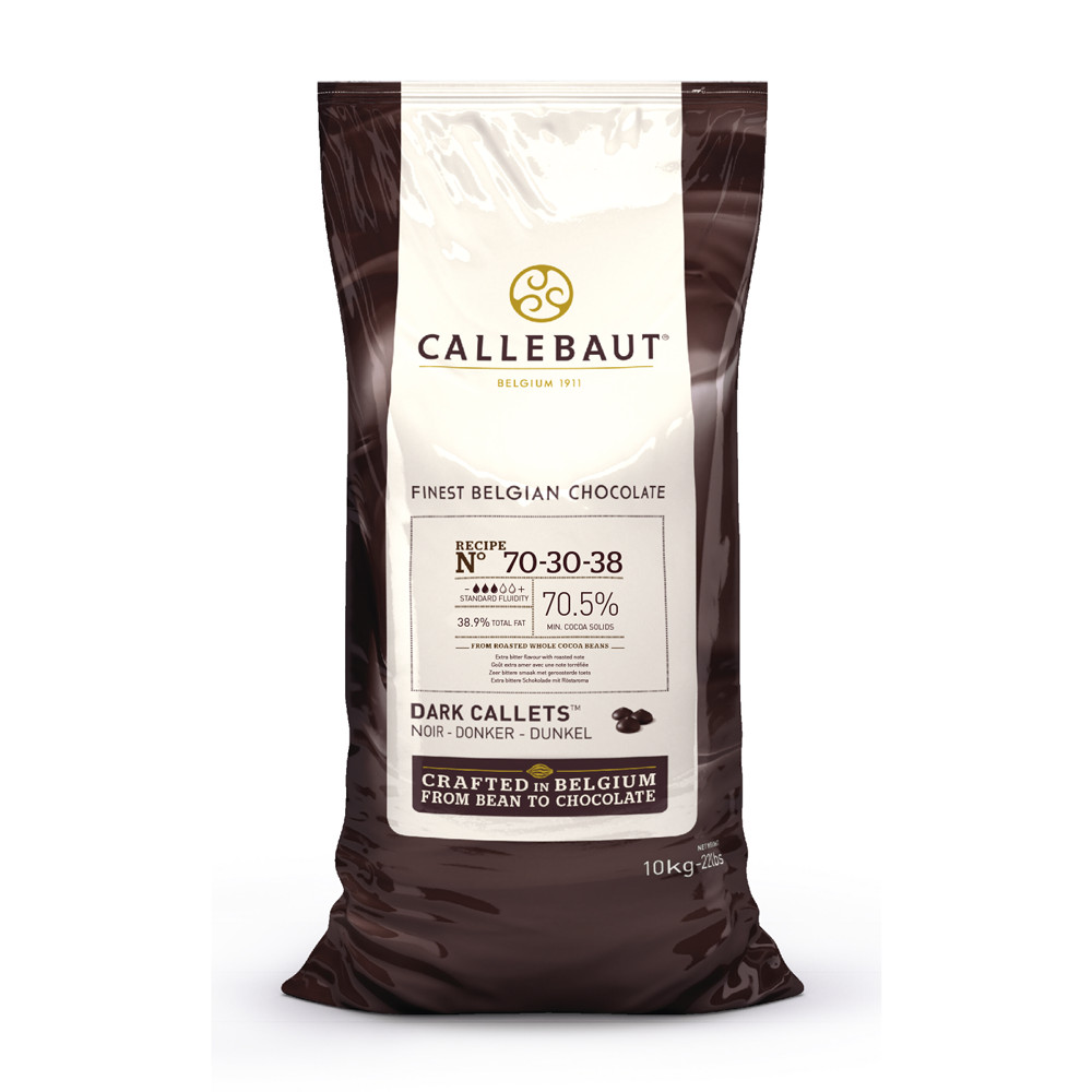 Couverture sombre 70% Callets 10 kg Callebaut