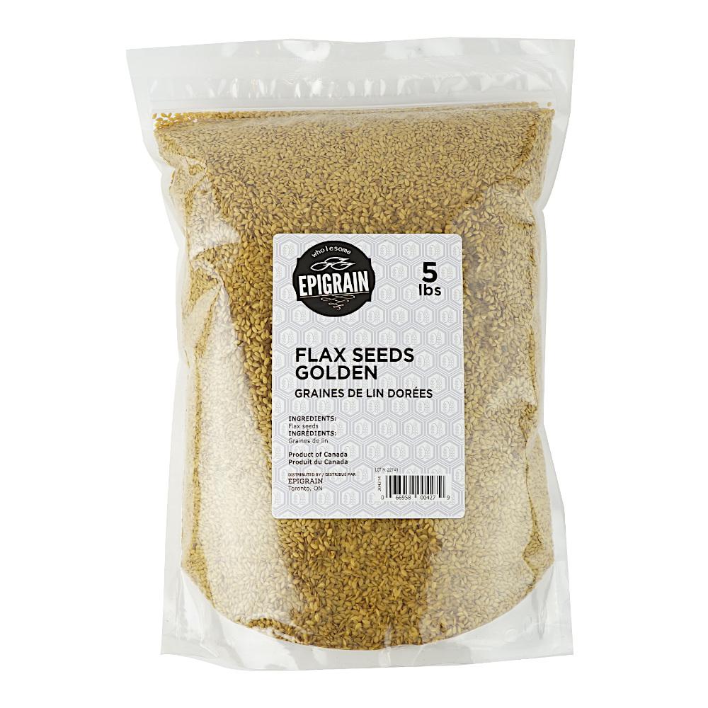 Flax Seeds Golden 5 lbs Epigrain