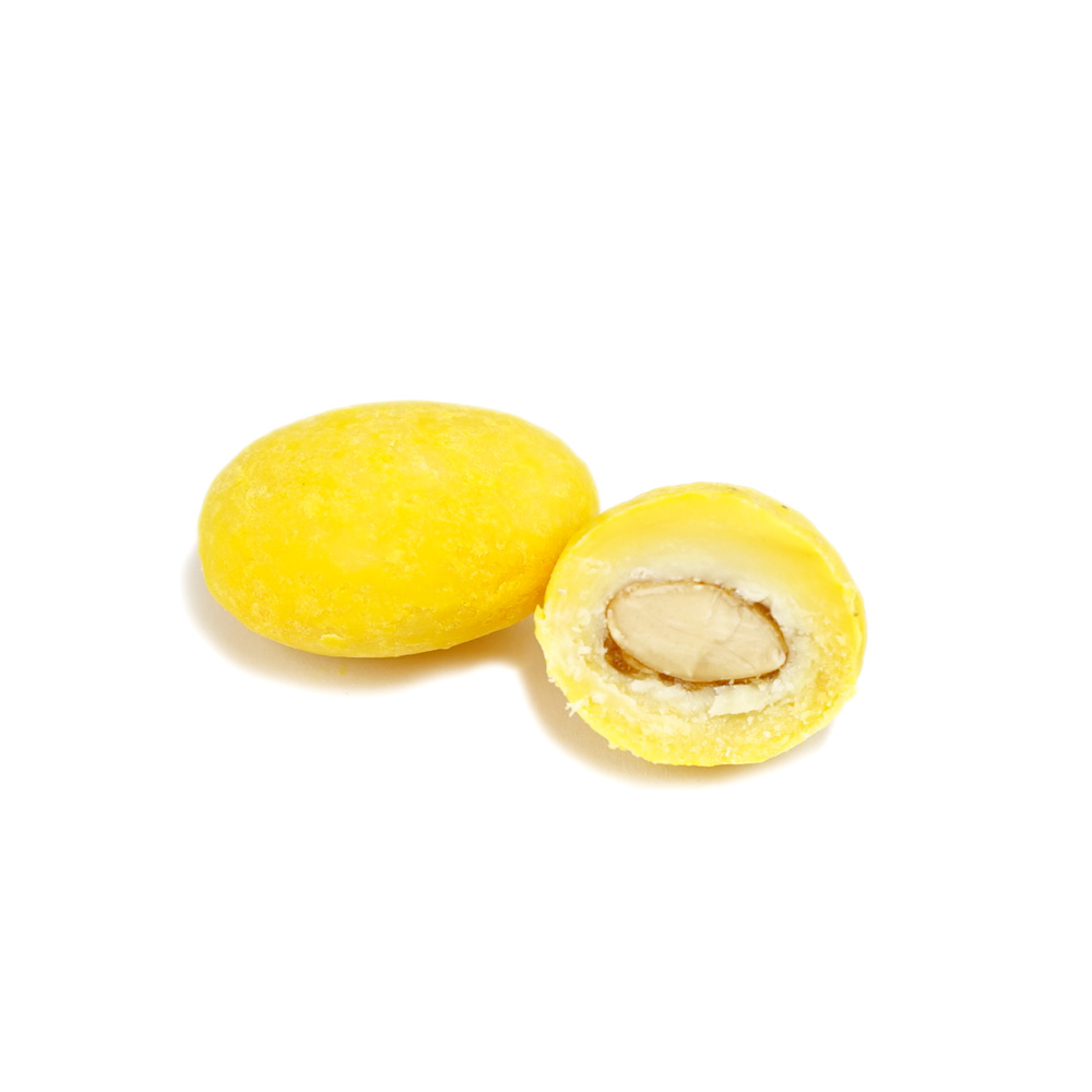 Almonds White Chocolate Covered Passion Fruit Flavor 50 g Choctura
