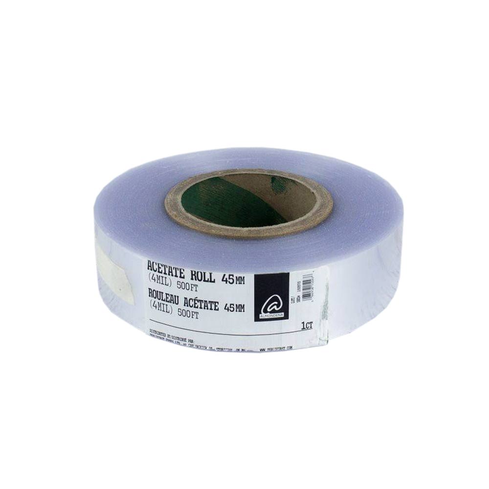 Rouleau Acétate 45mm (4MIL) 500Ft 500ft Almondena