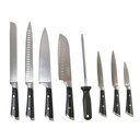 Knife Set with Block 9 Piece 9 pc Artigee