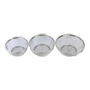 Steel Mesh Colander Set 3 pc Artigee