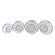 Steel Mesh Colander Set 4 pc Artigee