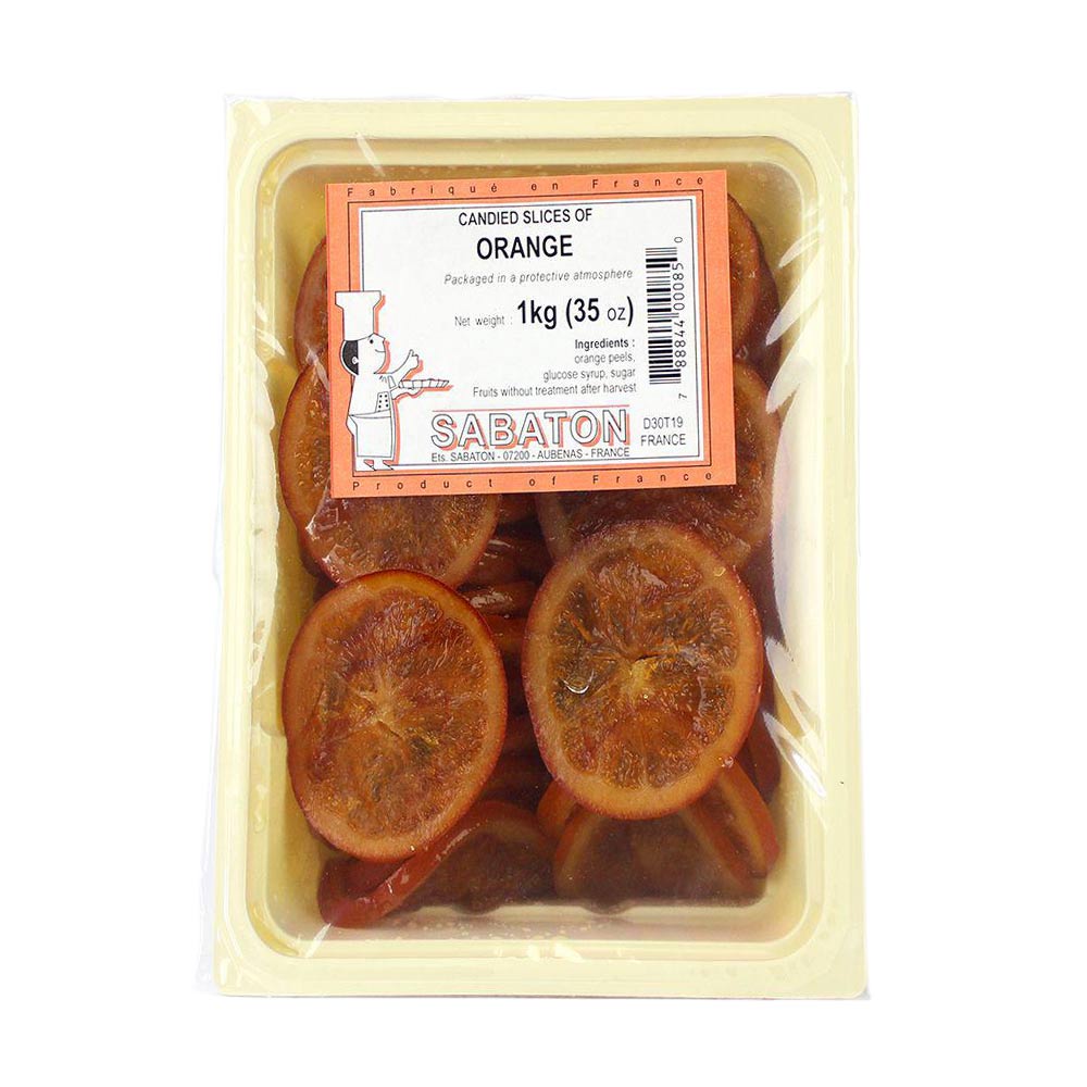 Orange Slices Candied 1 kg Sabaton
