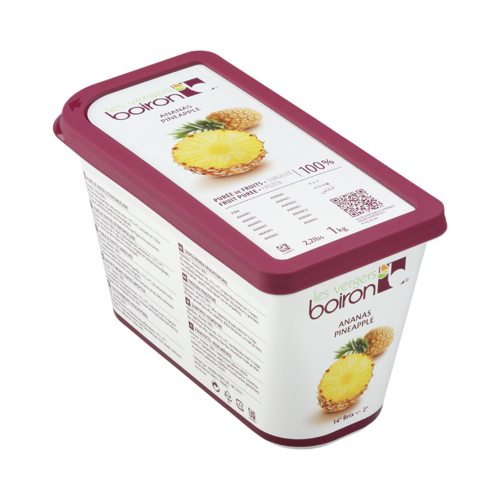 Purée Surgelée Ananas 1 kg Boiron
