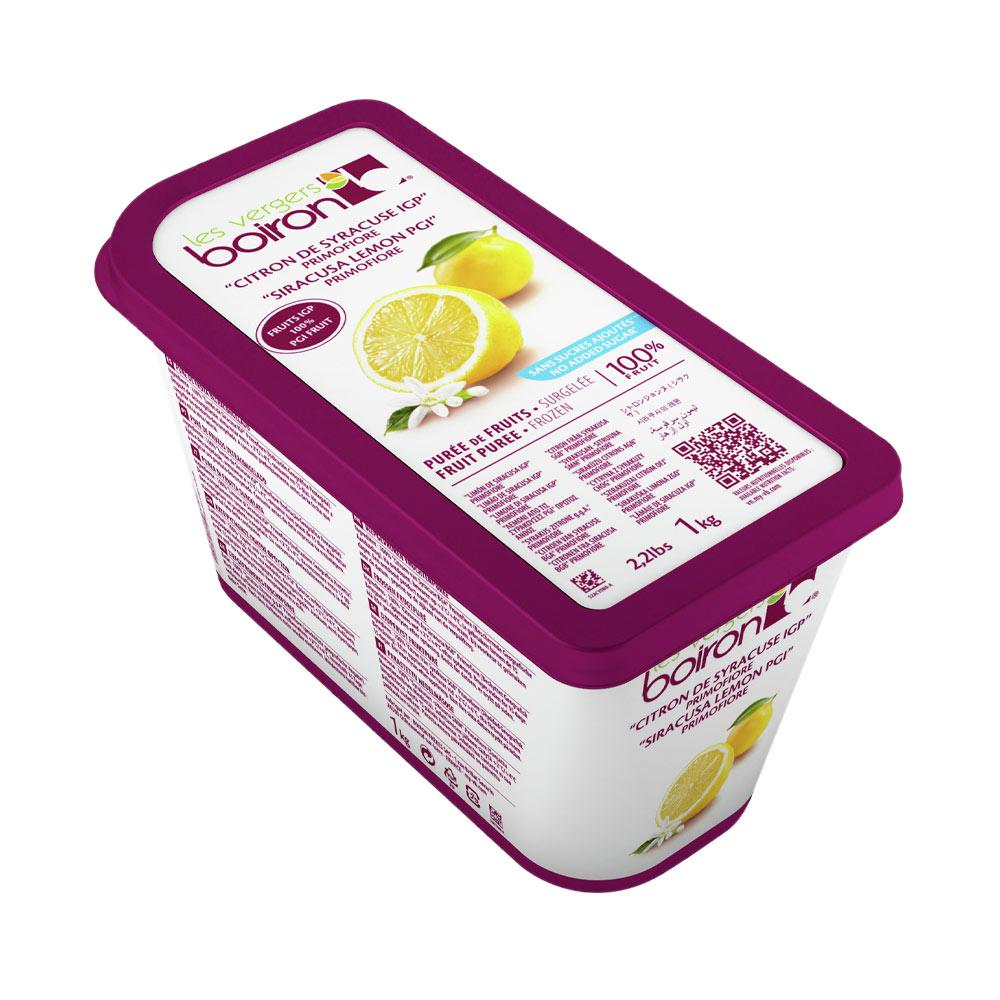 Lemon Puree 100% Pure Frozen 1 kg Boiron
