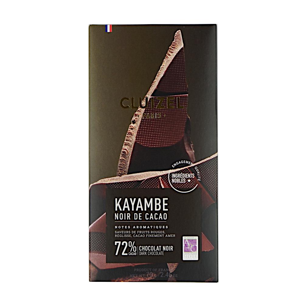 Tablette Chocolat 'NoirDeCacao' 72% 70 g Michel Cluizel
