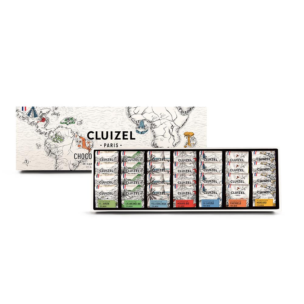 Plantation Chocolate Squares Assorted 28x5g Gift Box 140 g Michel Cluizel