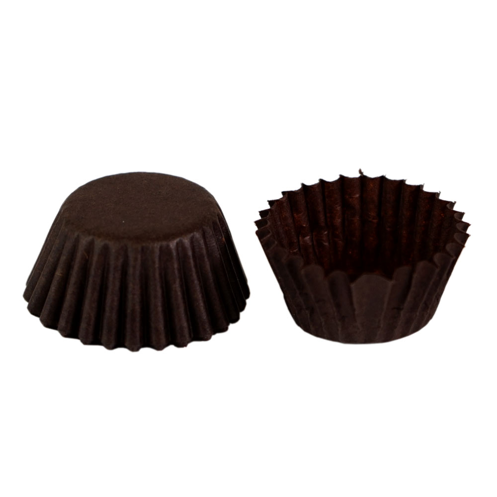 Brown Candy Cups 1000 pc Artigee