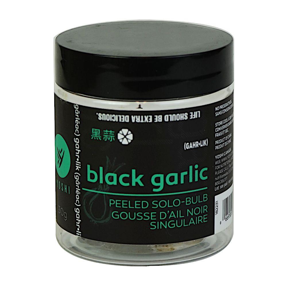 Black Garlic Solo Bulb Peeled 30 g YOSHI