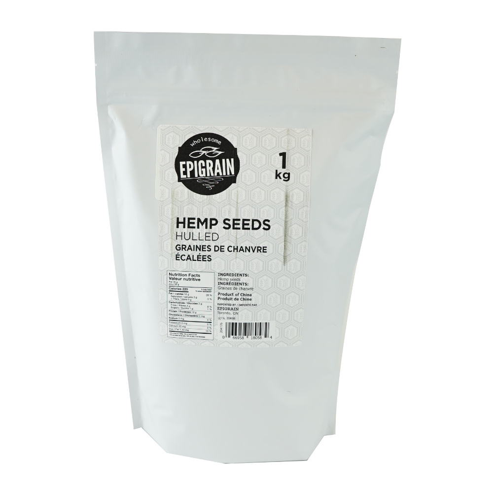 Hemp Seeds Hulled 1 kg Epigrain