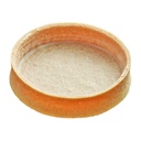 Vanilla Tart Shells Round Large 81mm 45 pc La Rose Noire